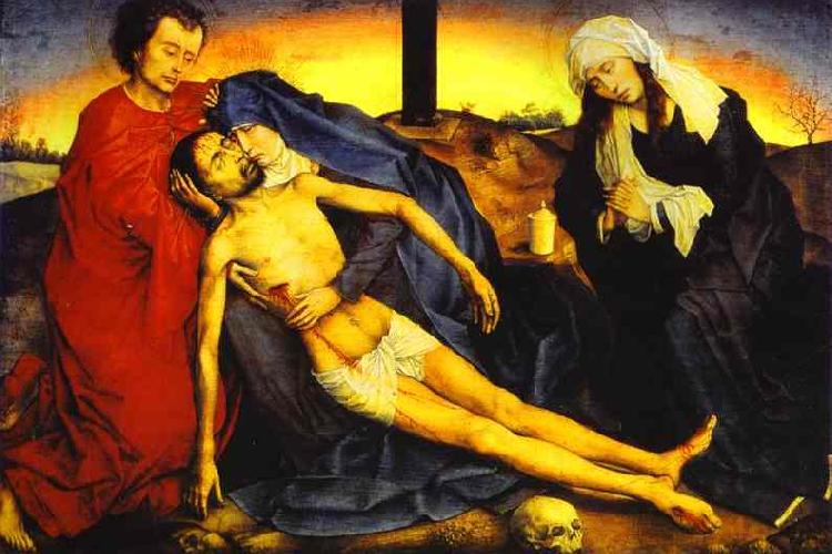 Rogier van der Weyden Lamentation of Christ e Germany oil painting art